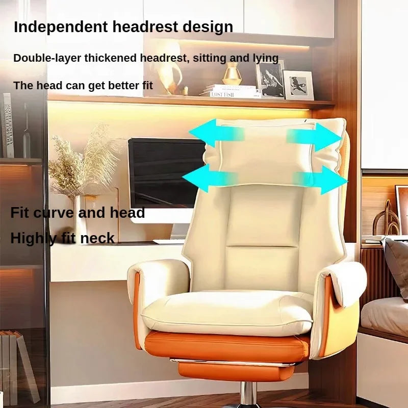 Computer Gaming Chairs with Reclining Backrests,Rotating Boss Chairs,Sofa