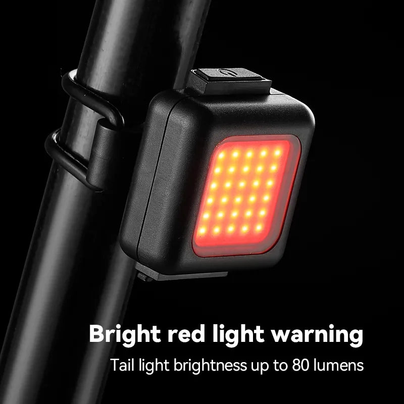 1 Set Bicycle Headlight Taillight Mini Mountain Bike