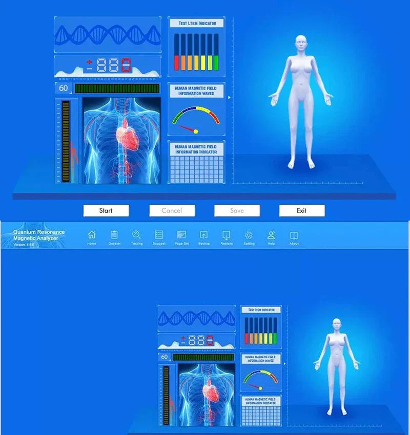 NEW Magnetic Resonance Analyzer Quantum Health Sub-health Analyzer