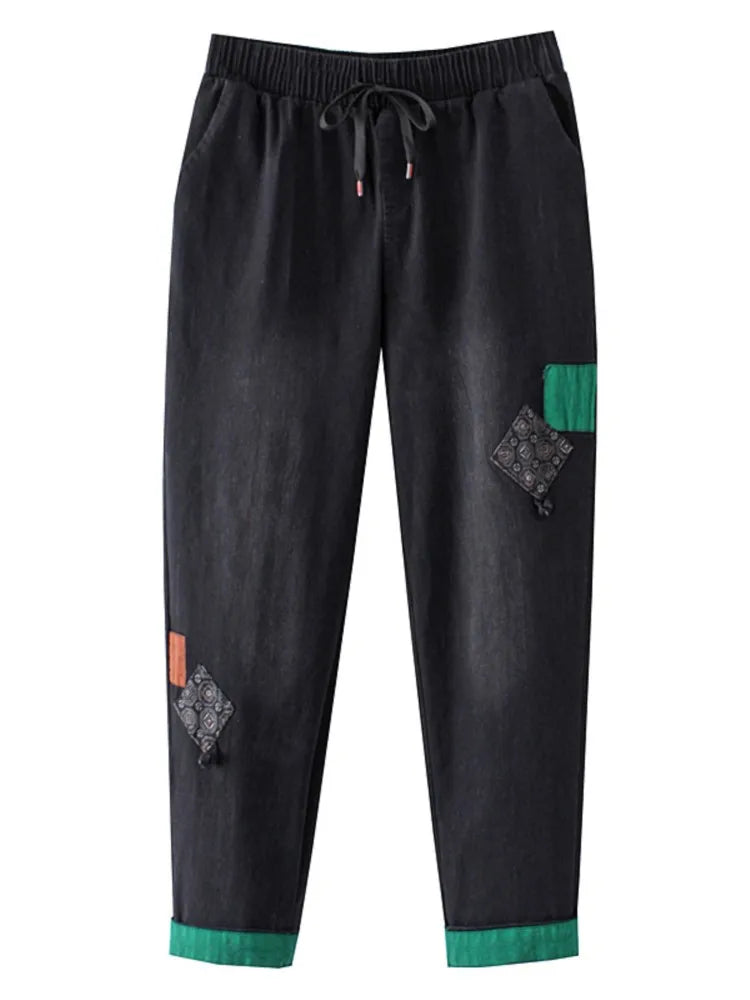 Womens Clothing Plus Size Jeans Spring Autumn Fashion