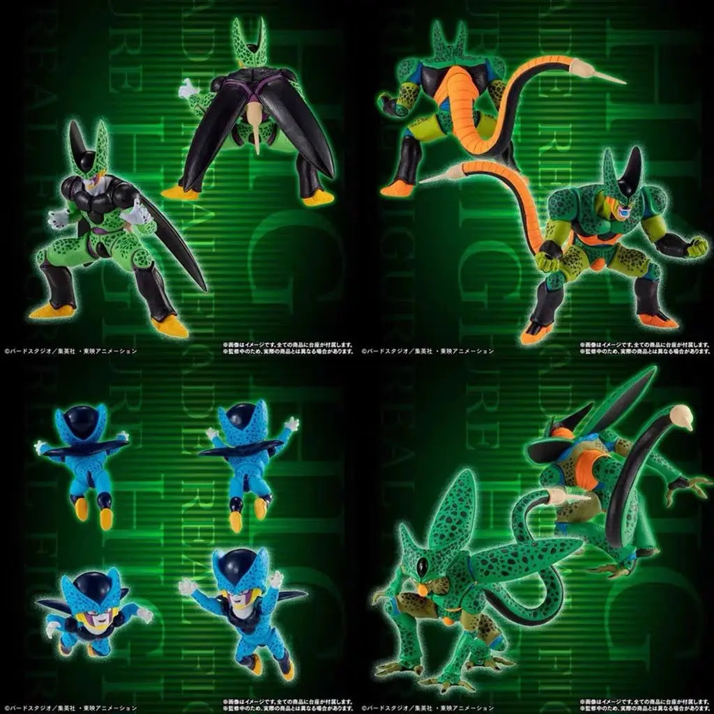8pcs Japanese Anime Dragon Ball Cell Ultimate Shape