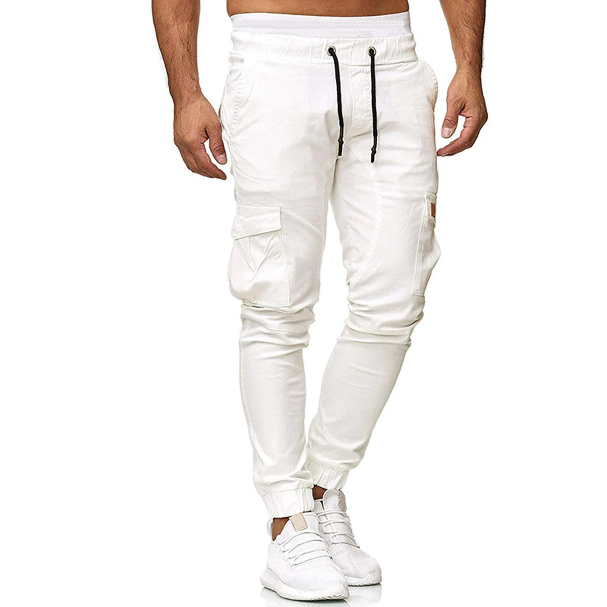 Cargo Pants Mens Multiple Pocket Sports Jogging Trousers