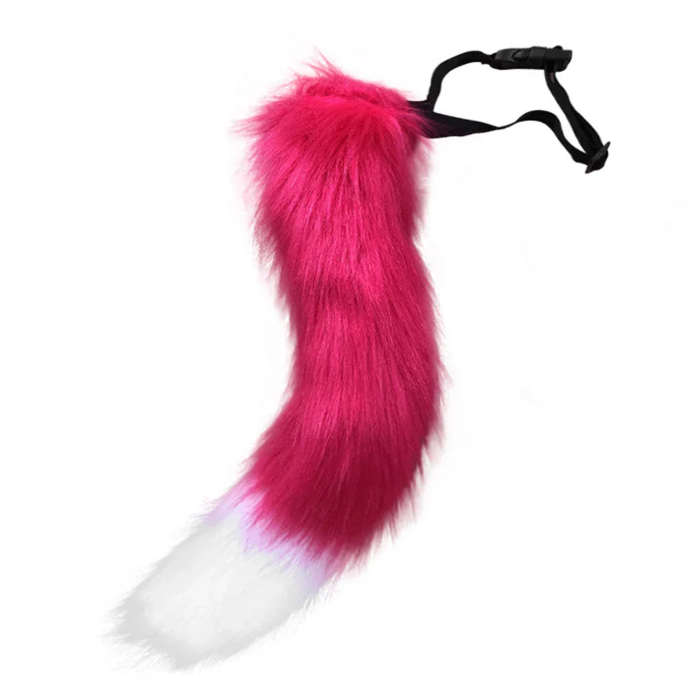 Halloween Japanese handmade simulation fox tail cosplay cat