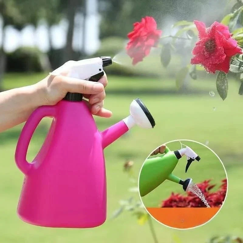 Plastic Watering Can Indoor Garden Plants Pressure 2