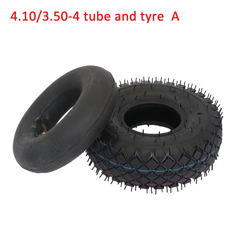 4.10/3.50-4 Tire & Inner Tube for Electric Tricycles & Scooters