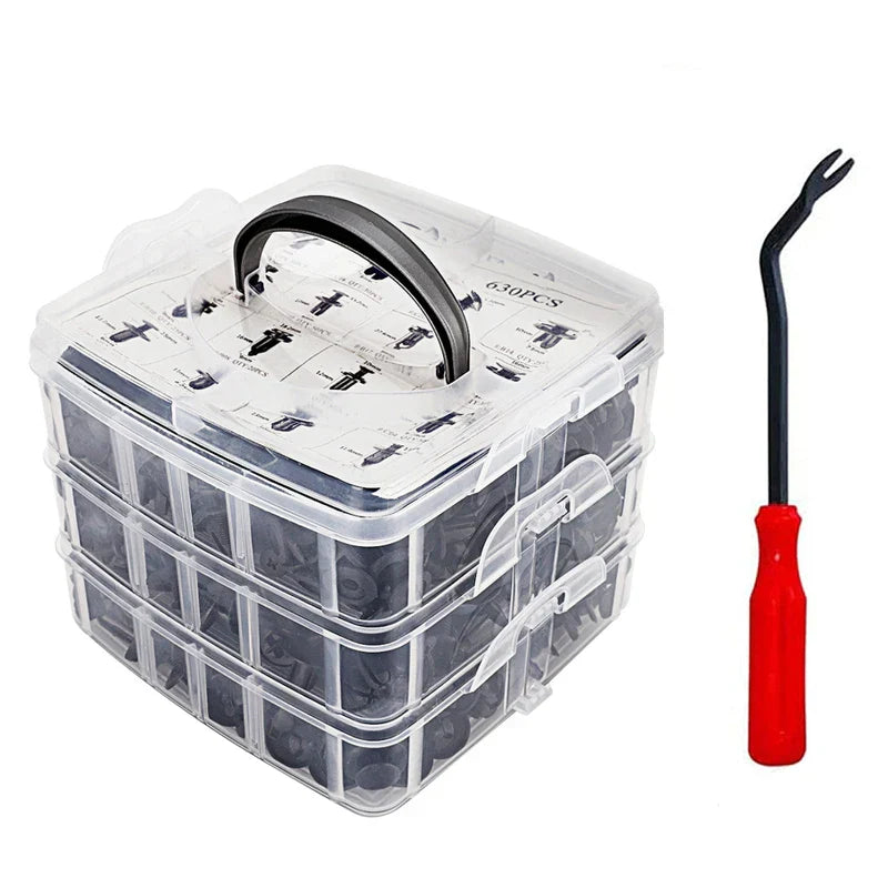 Mixed Auto Fastener Clip Car Body Push Retainer