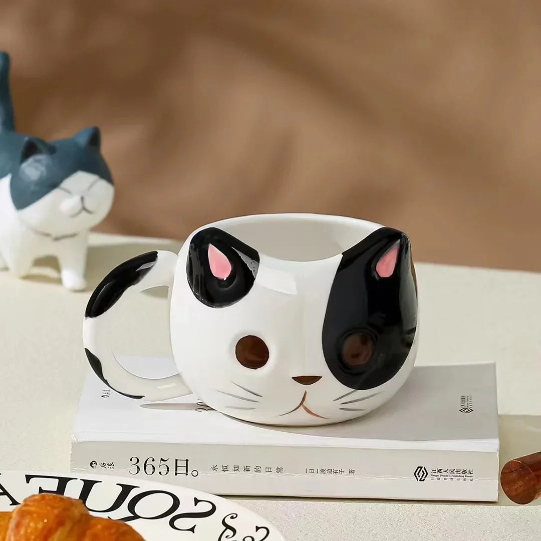Creative Cat Shaped Mug Cups of Coffee Cup