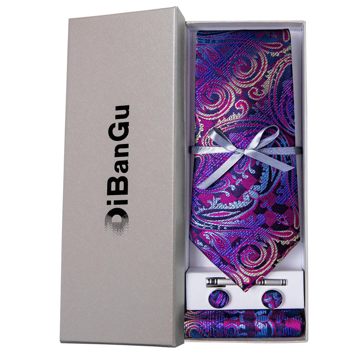 Ties for Men Gift Box Silk Jacquard Necktie