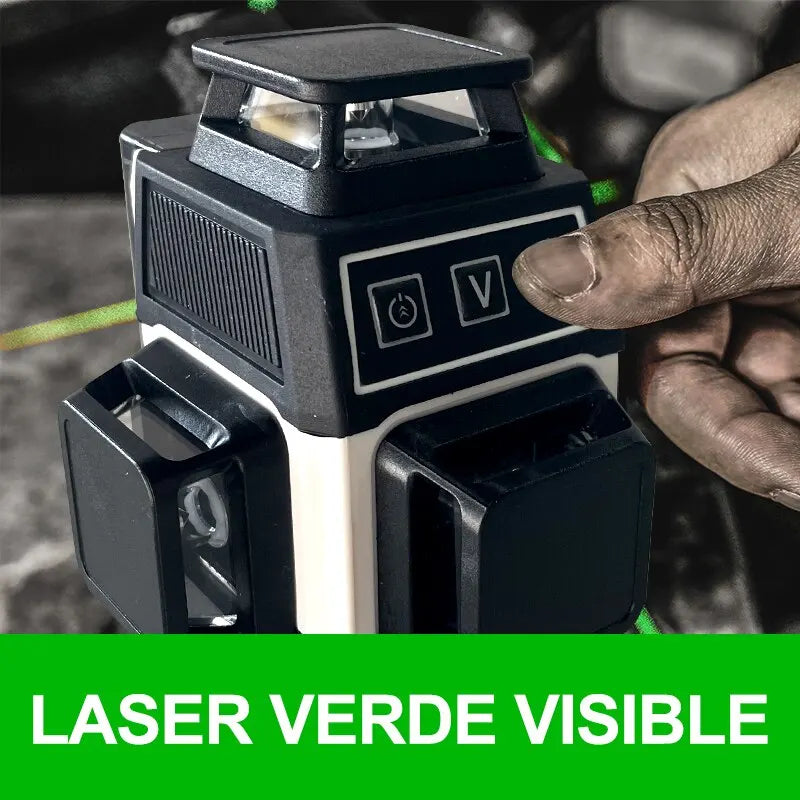 Pracmanu Mini 12 Lines 3D Laser Level 360