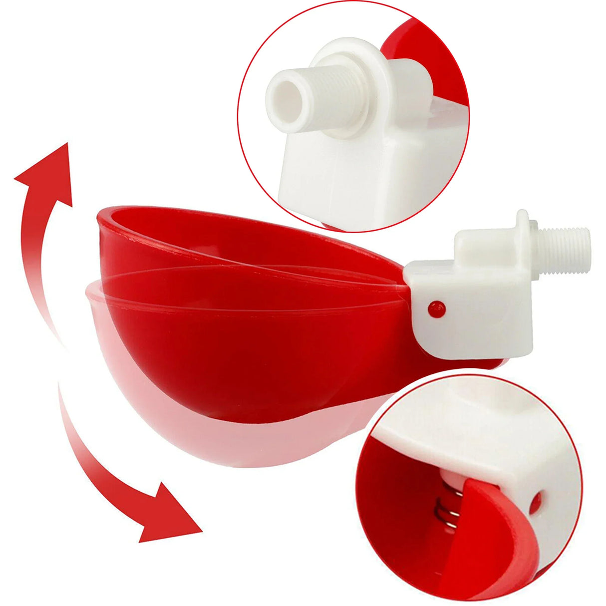 Chicken Automatic Watering Cup Poultry Drinker Chicken Quail