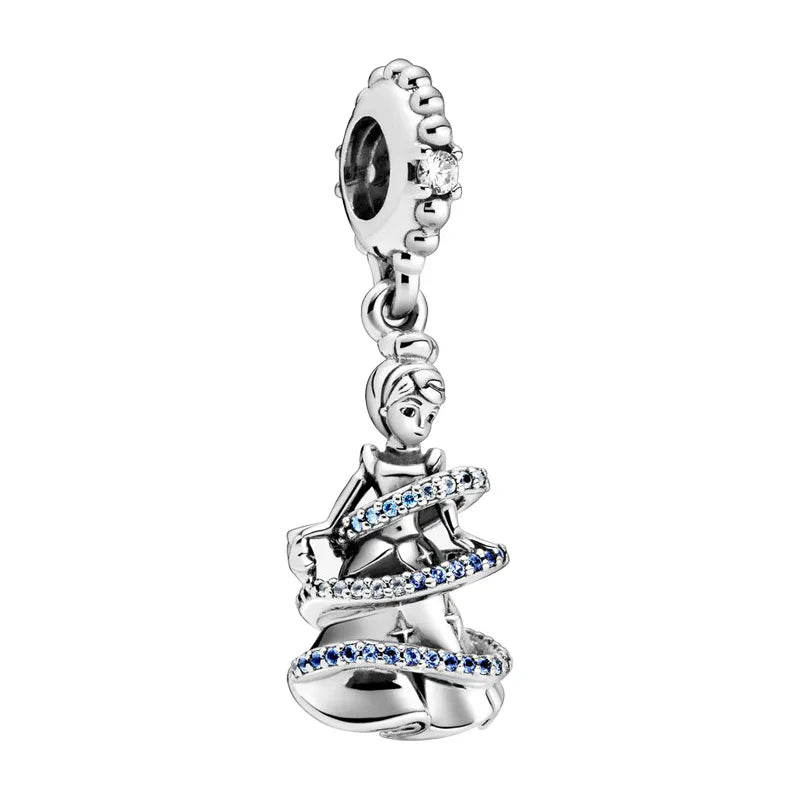 Fit Pandora Beauty and The Beast Charms Bracelet