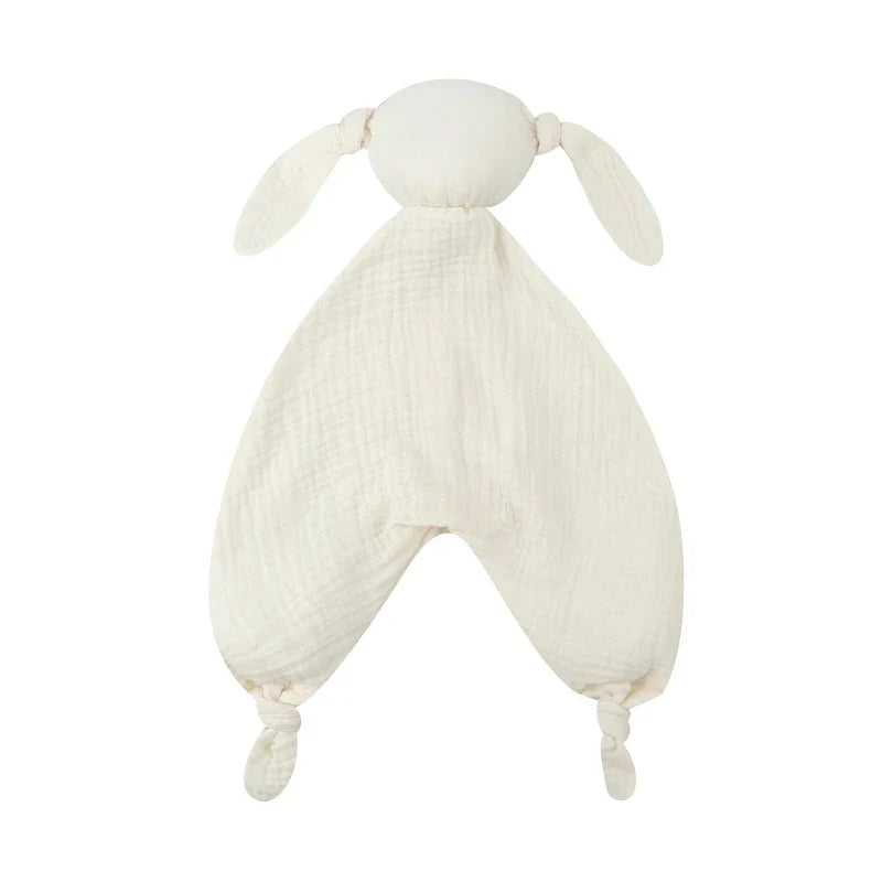 Pure Cotton Muslin Baby Bib Cute Goose Sleeping