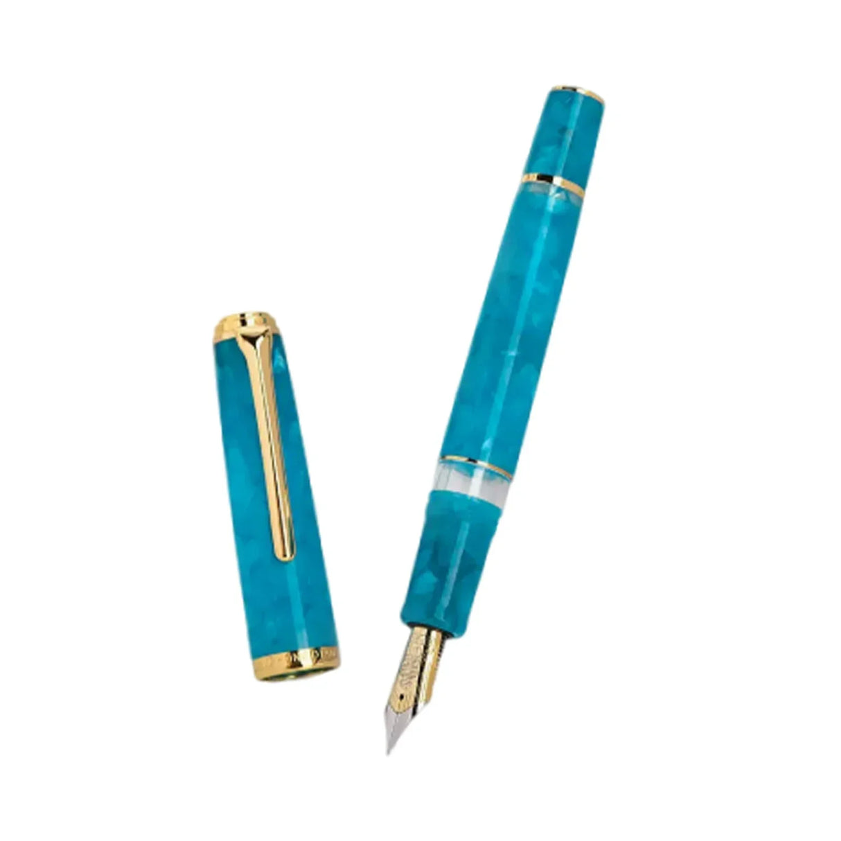 Hongdian N1S acrylic retro fountain pen piston 0.5mmEF