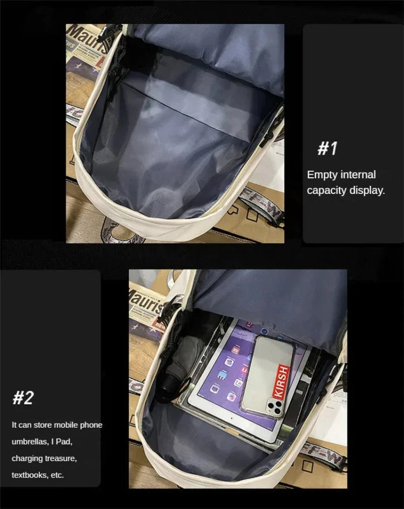 Fashion waterproof nylon women Backpack Girl travel High