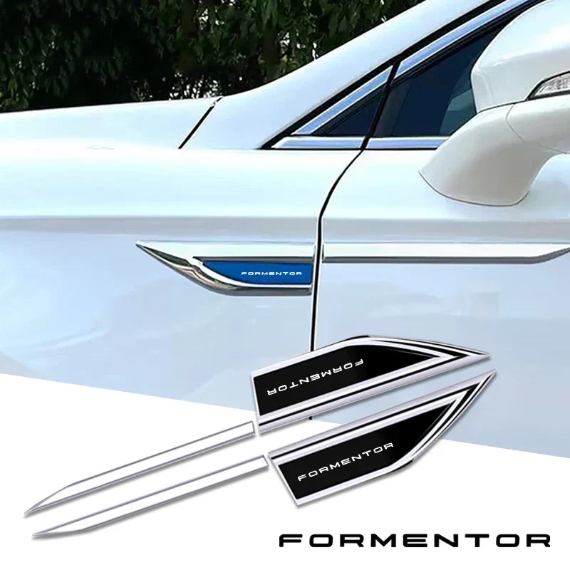 2pcs car accessory Side Doors Blade car stickers