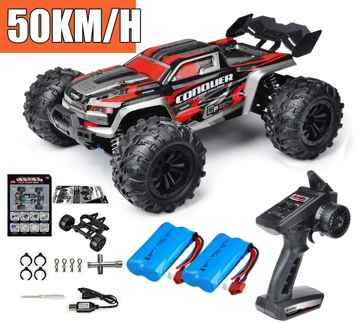 Rc Car Off Road 4x4 High Speed 75KM/H