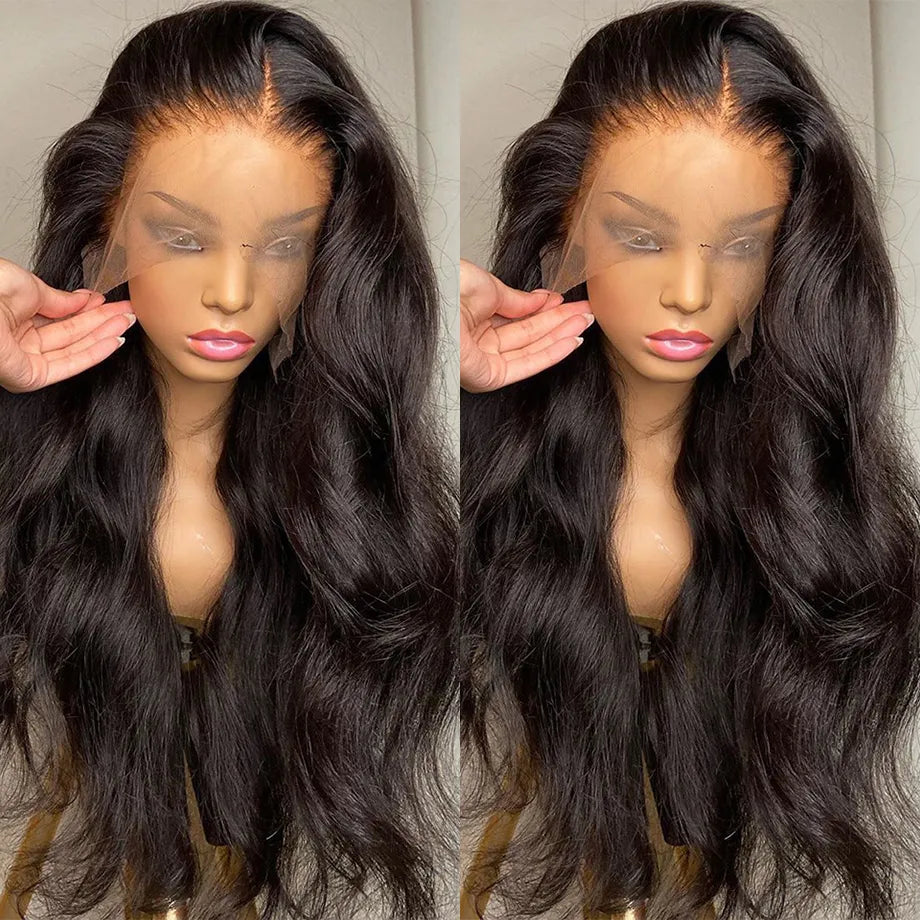 30 32 Inch Body Wave Lace Front Wig