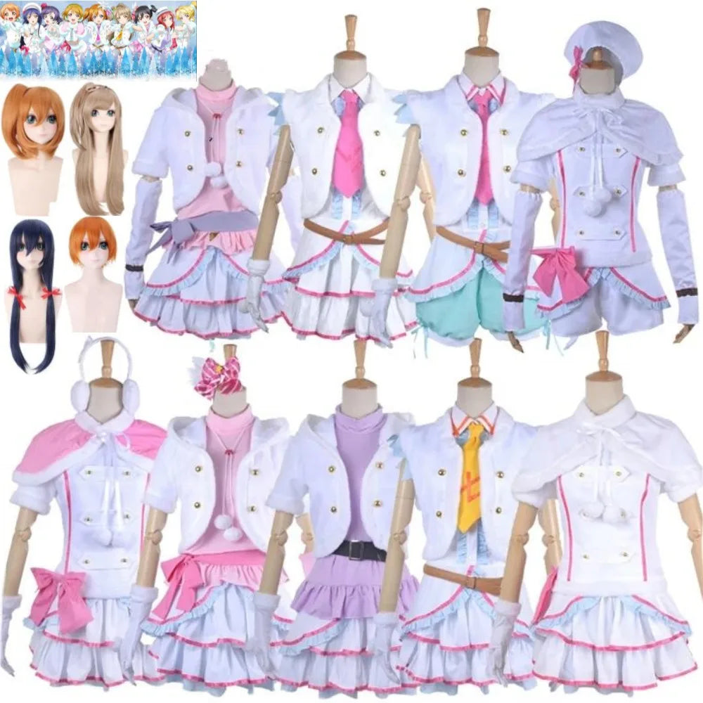 Love Live Snow Halation Cosplay Costume & Wig