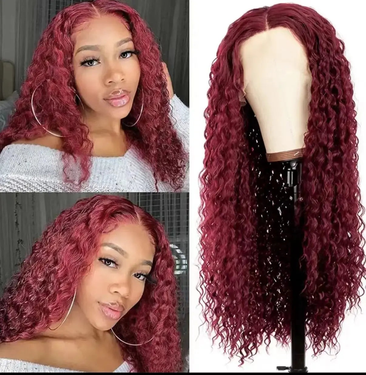 Long Curly Hair Wigs 13*4 Lace Front Hair
