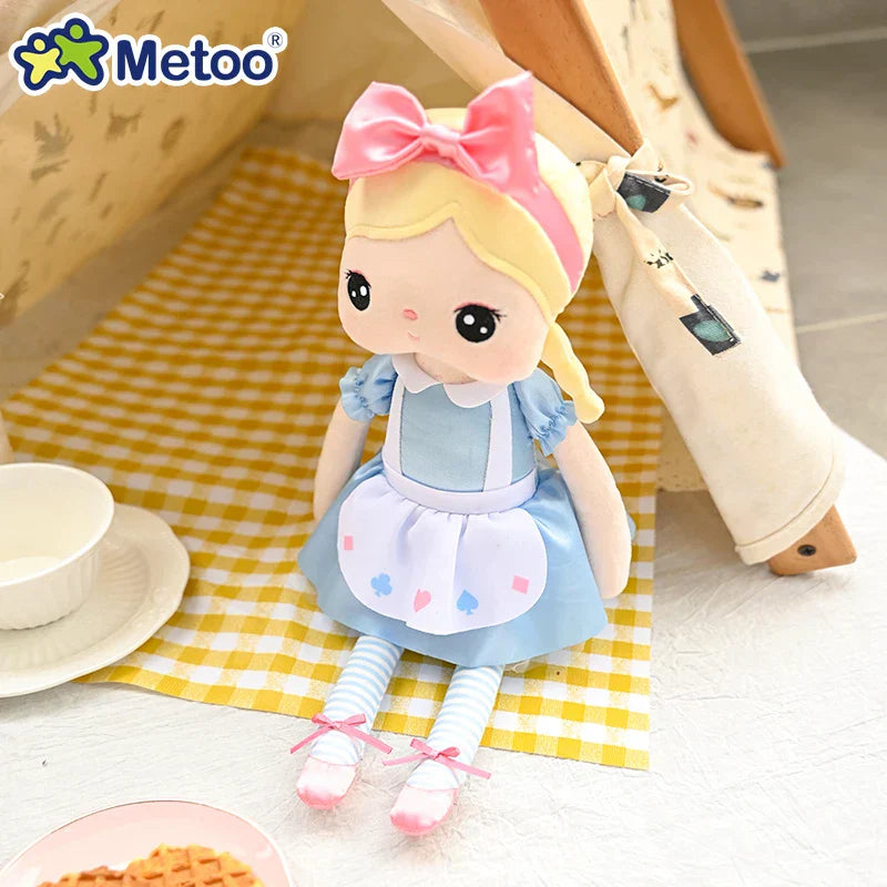 Metoo 26cm Doll Fairytale Alice Angela Plush for
