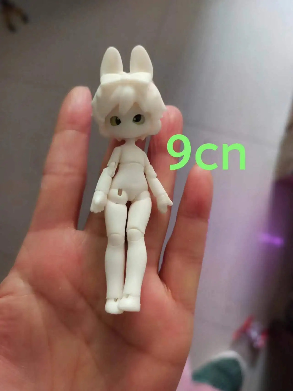 BJD girl's doll Bunny joint doll 18cm elf