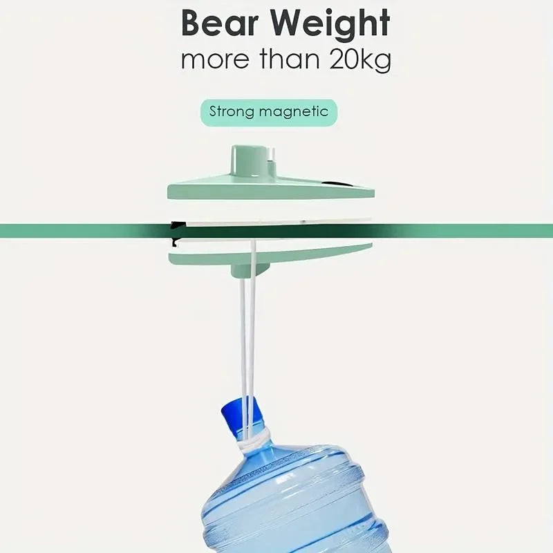 Double Side Magnet Cleaner Brush Adjustable Magnetic Glass