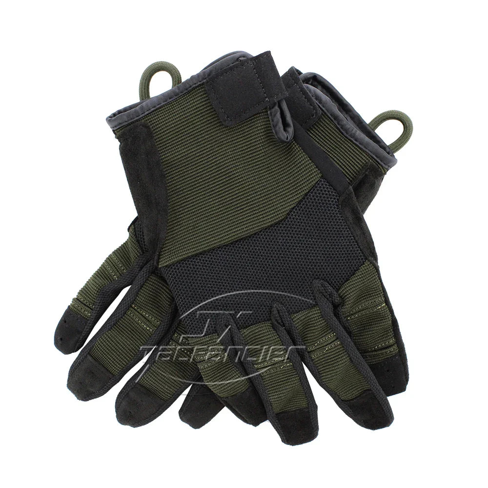 Tactical Alpha Gloves Full Finger Protection Conductive Thumb