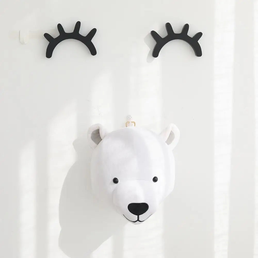 Plush Head Elephant Unicorn Deer Nursery Childhood Room