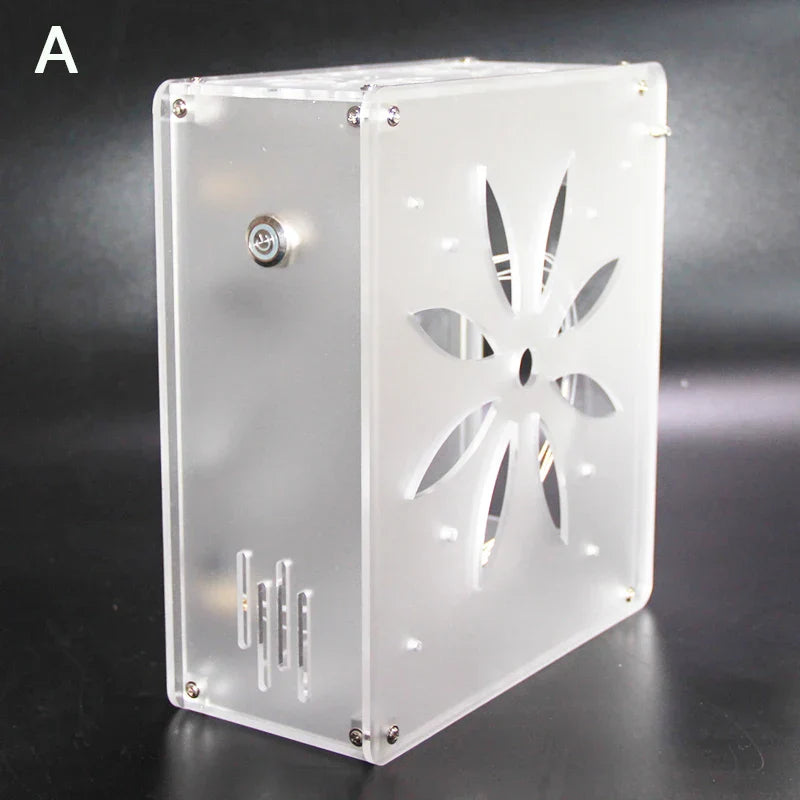 Mini itx computer case Acrylic frosted transparent chassis