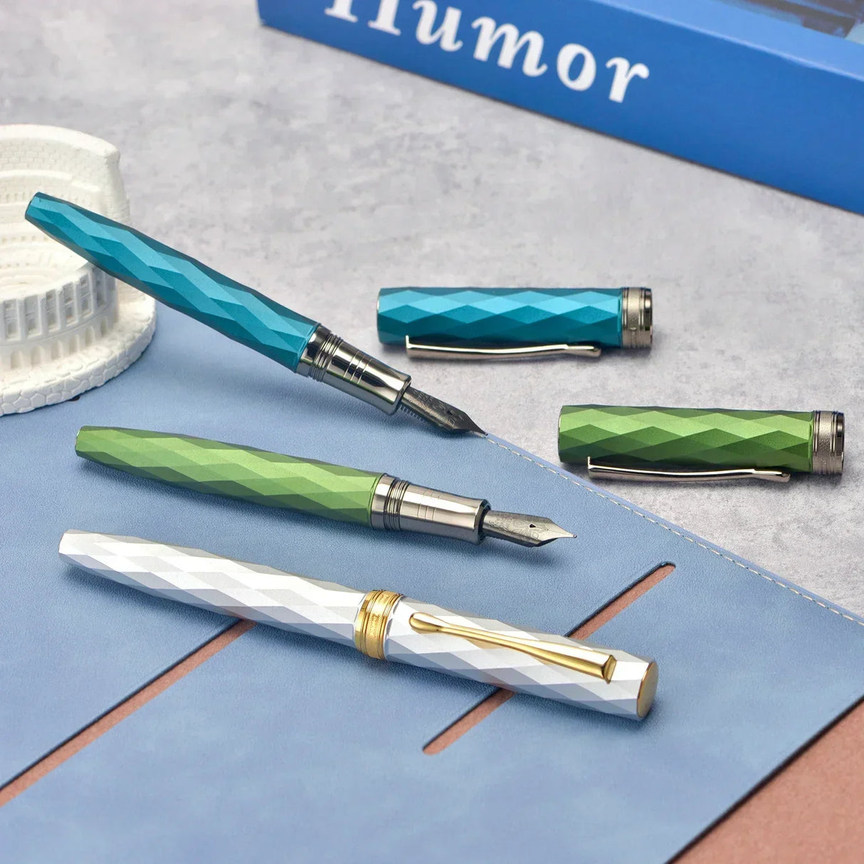 Hongdian N11 Fountain Pen EF/F Nib with Converter,