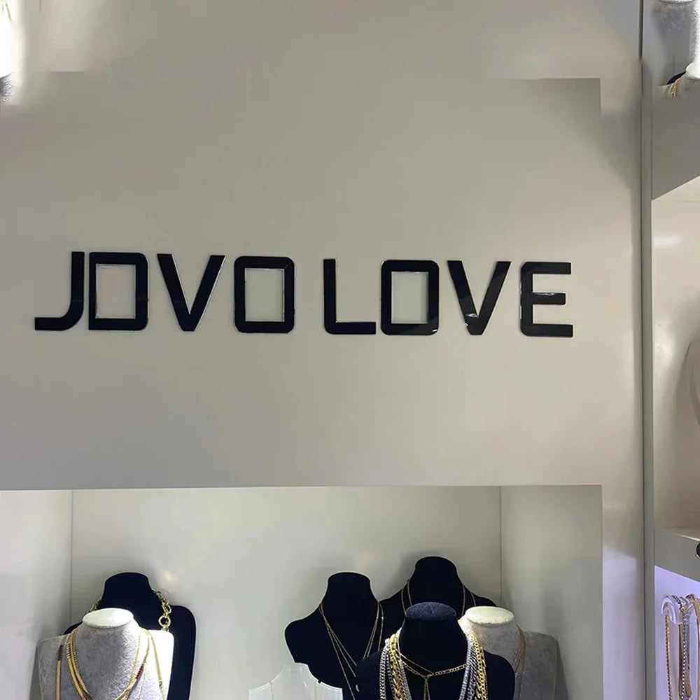 JOVO LOVE 316L Stainless Steel Double Heart Charm
