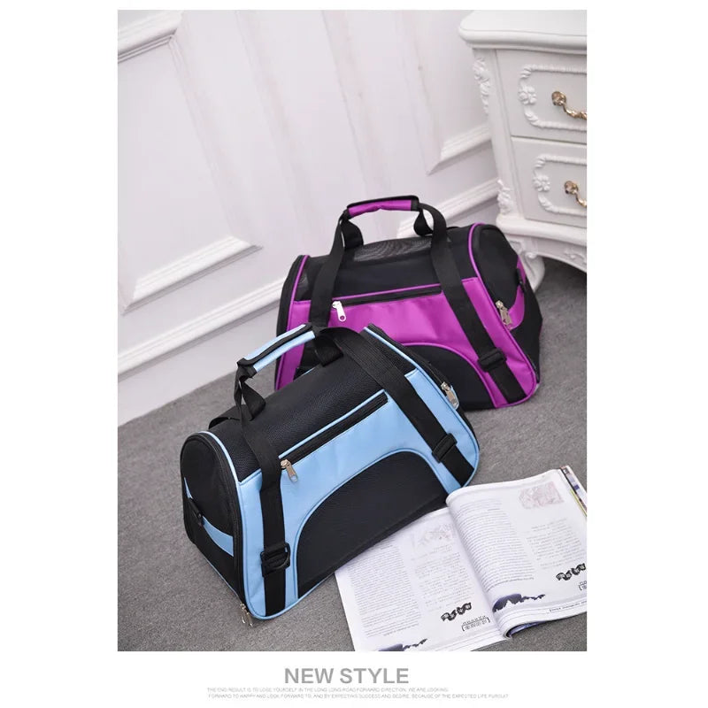Soft-sided Carriers Portable Pet Bag Pink Dog Carrier
