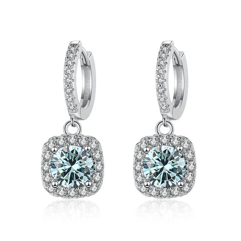 JoyceJelly Luxury Solid Silver 925 Jewelry 1ct D