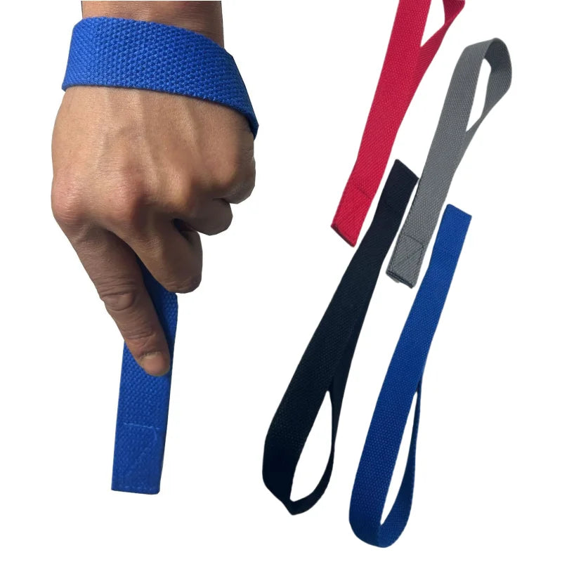 1 Pair Lifting Straps for Weightlifting Durable Cotton