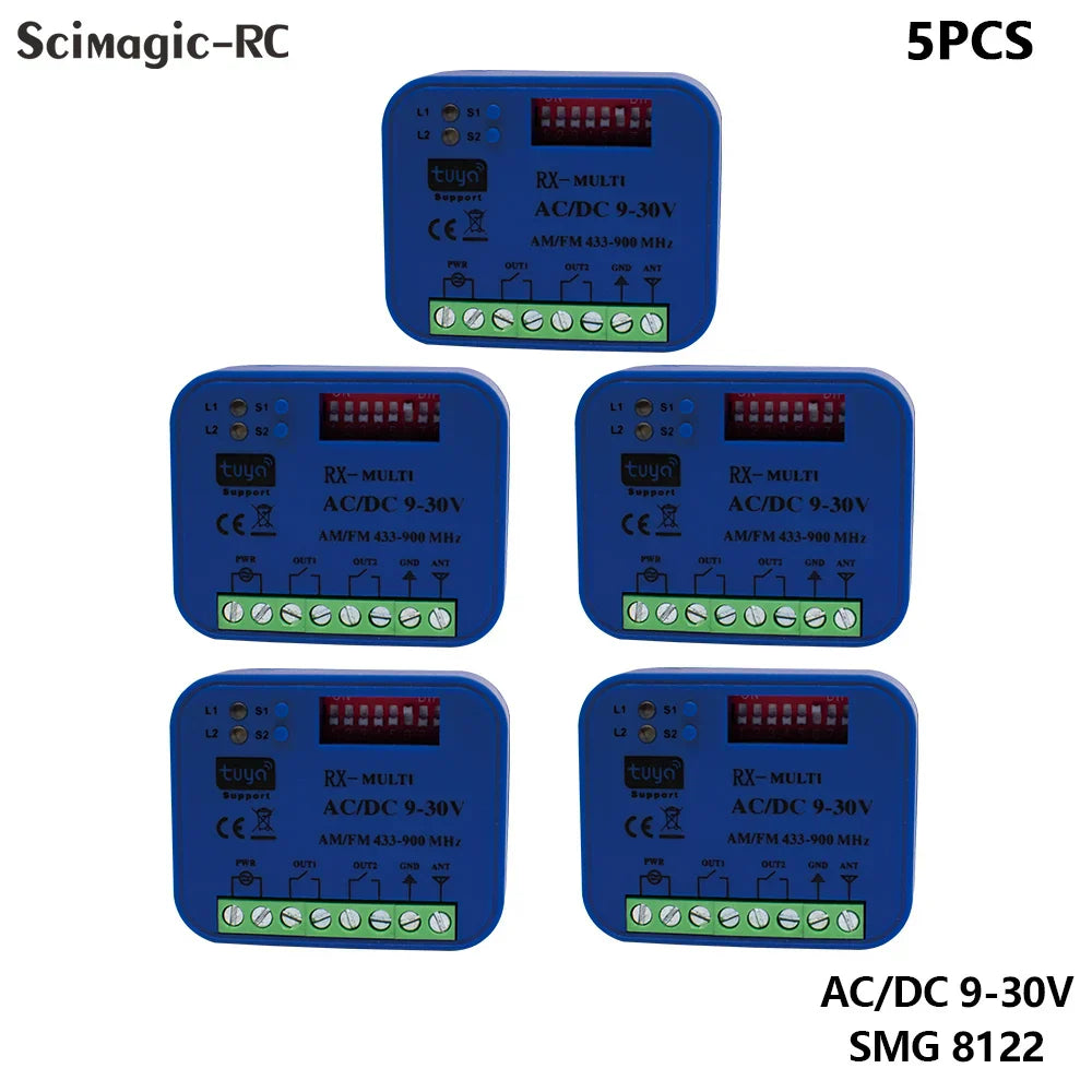 Universal Tuya WiFi Smart Switch RX Multi Garage