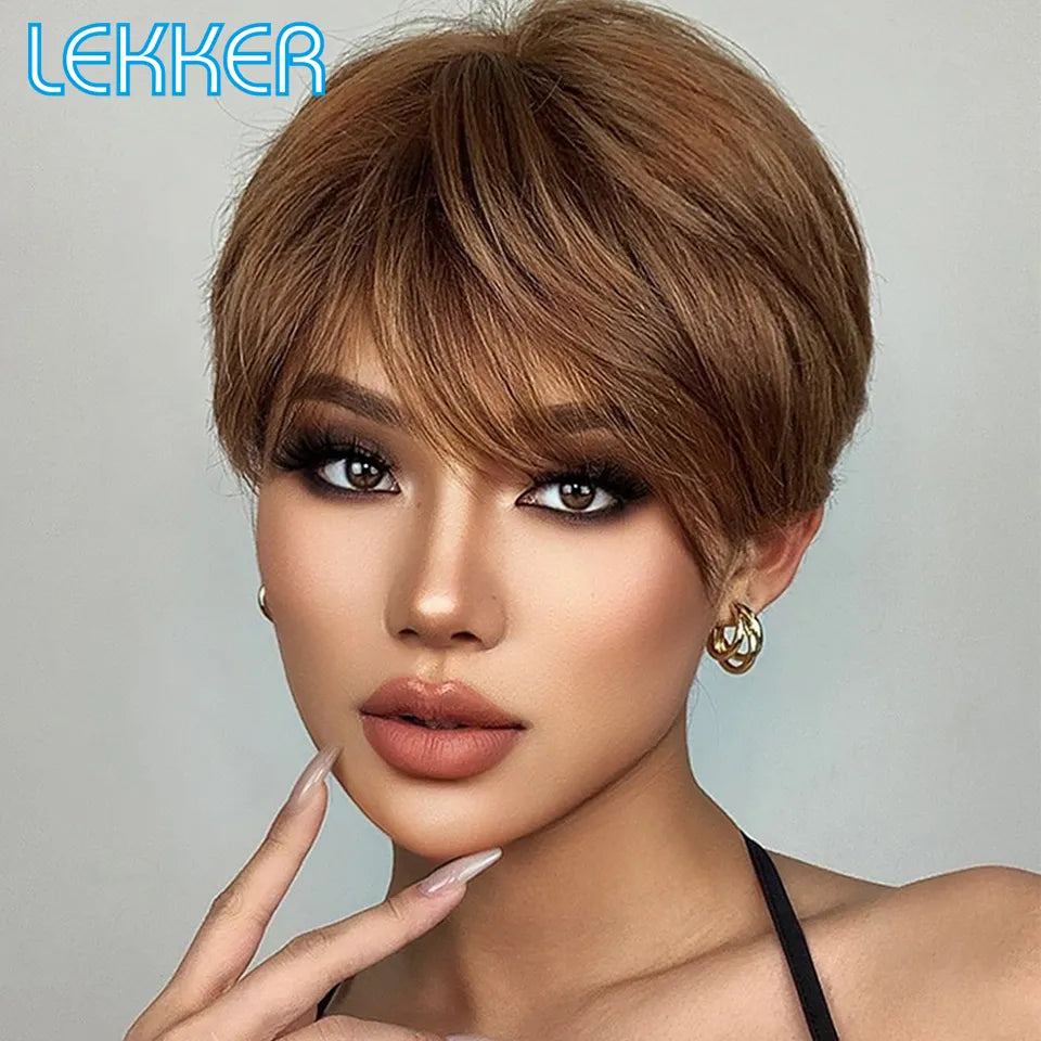 Lekker Wear and Go Golden Blonde Straight Short