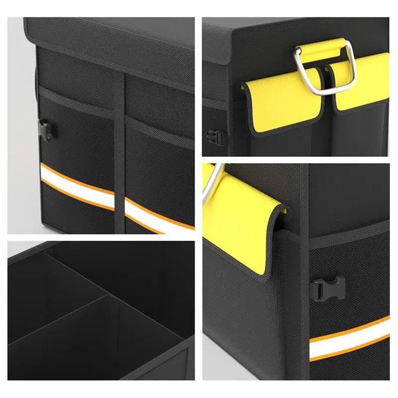 38L/48L/68L Car Trunk Organizer Box Foldable Auto Trunk