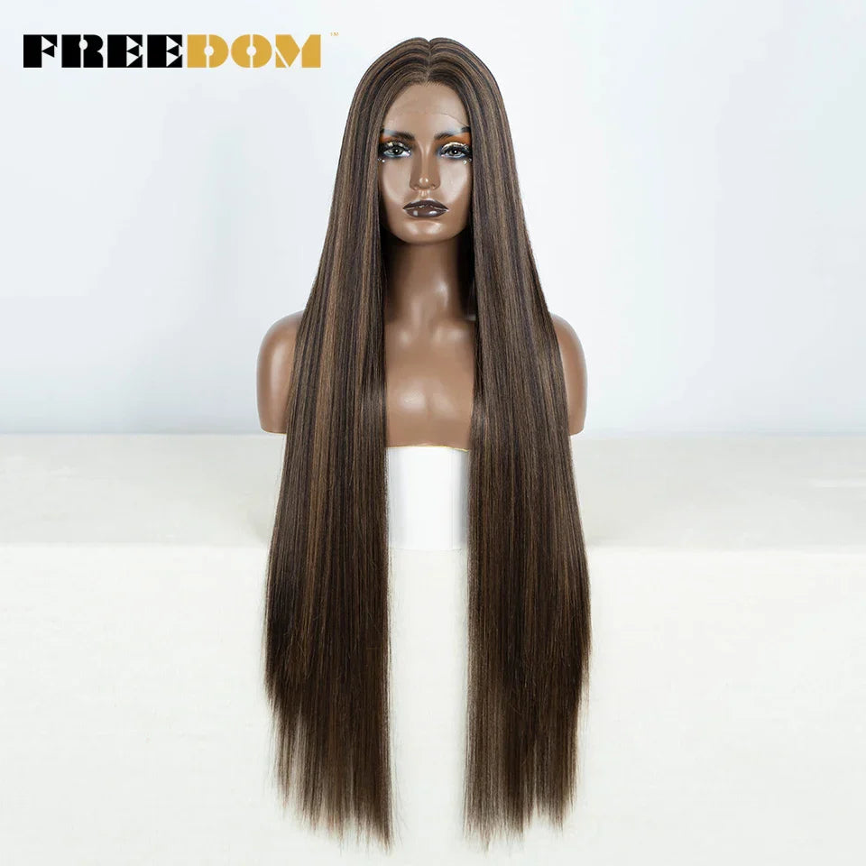 FREEDOM Synthetic Lace Frontal Wig For Women 38