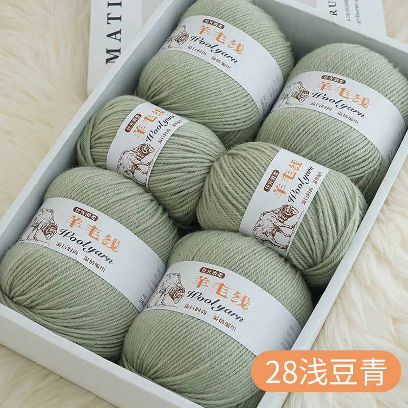 Top Quality Wool Blended Crochet Yarn Knitting Sweater