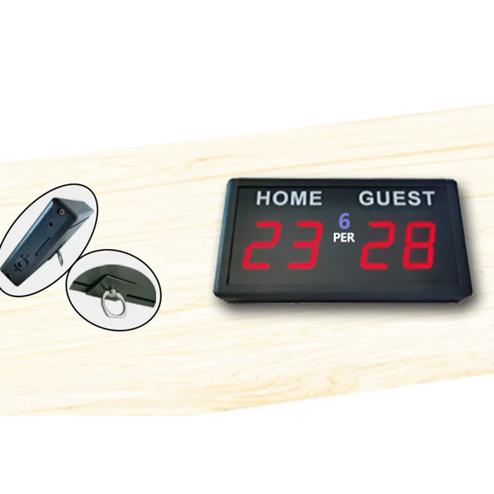 Features Electronic Scoreboard Basketball Scoreboard Suitable For Basketball