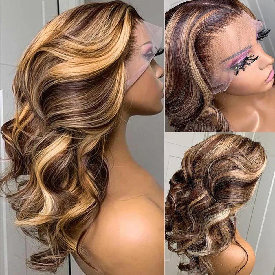 30 Inch Transparent 13x4 Lace Front Human Hair