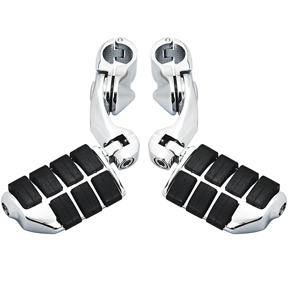 1.25" Adjustable Highway Pegs for Harley Touring & Sportster