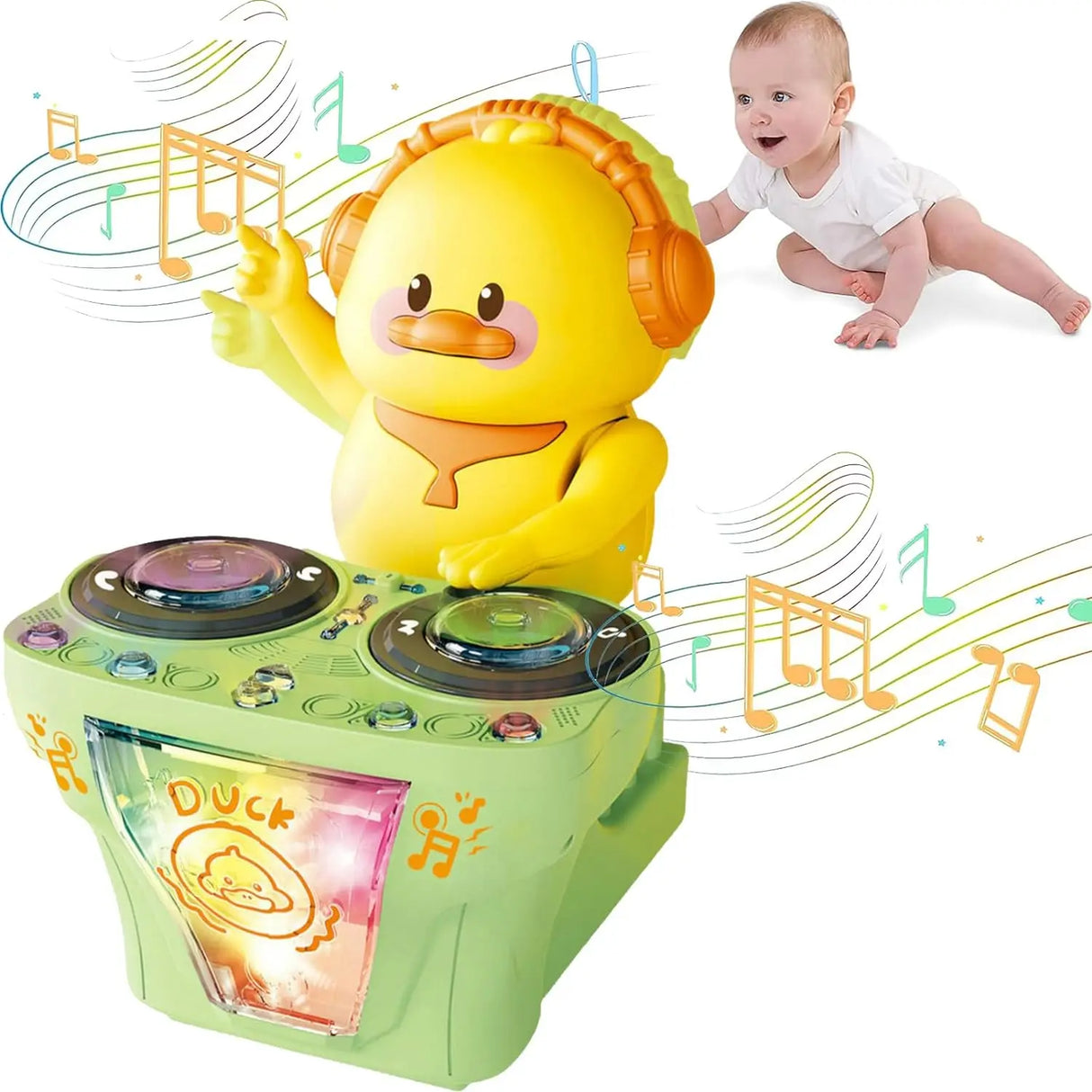 Electronic DJ Light Music Dancing Pig Toy Musical