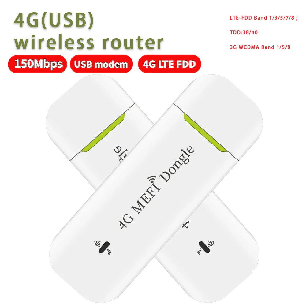 EATPOW 4G LTE Wireless Router USB Dongle 150Mbps