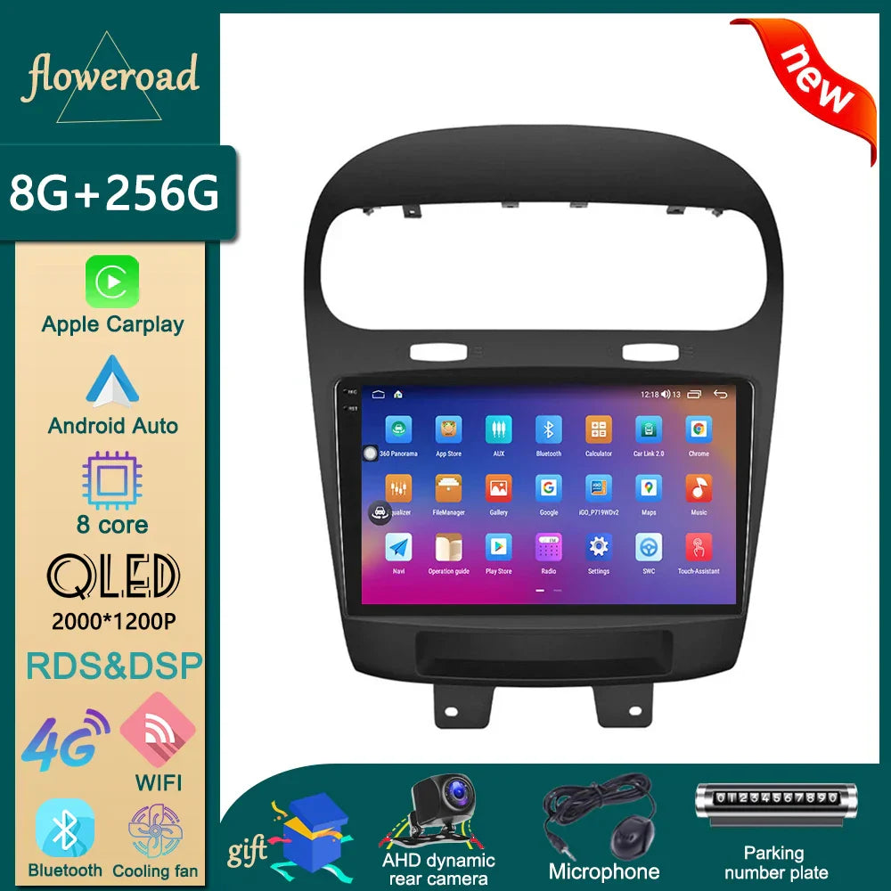 Car Intelligent System Android For Dodge Journey Fiat