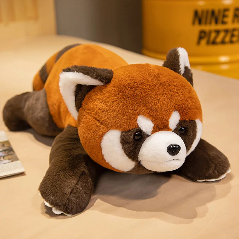 Lifelike Red Panda Stuffed Animals Raccoon Plush Toy