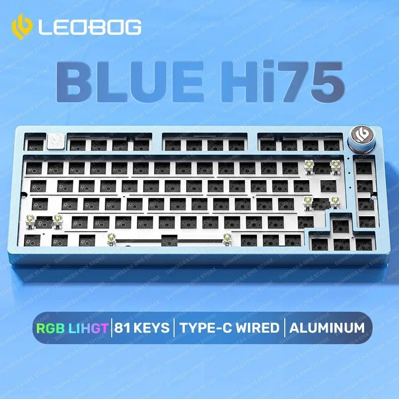 LEOBOG Hi75 Sugar65 Custom Mechanical Keyboard Aluminum Kits