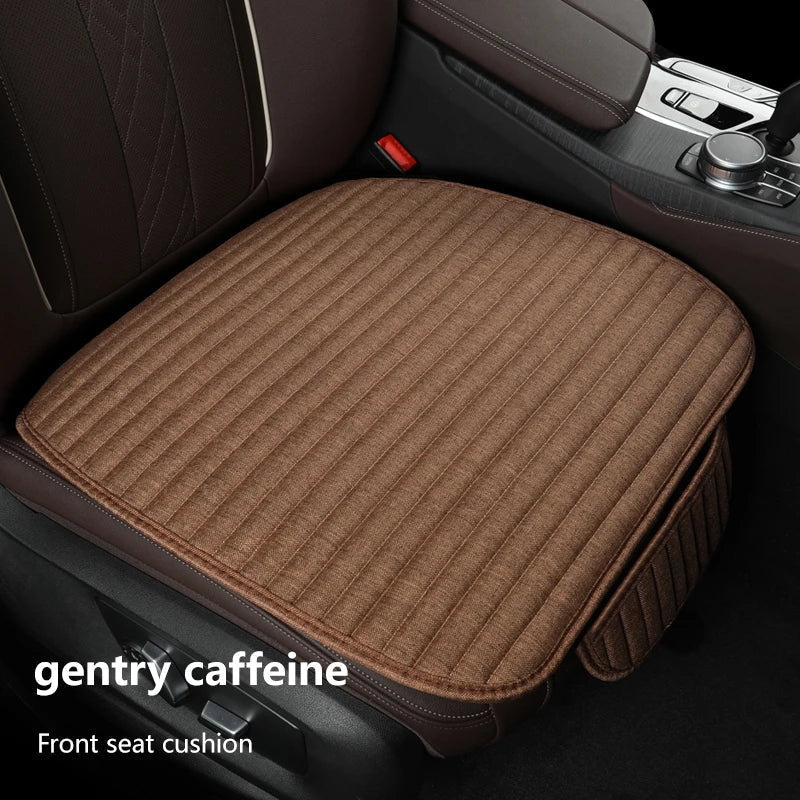 Car Seat Cover Flax Seat Protect Cushion Automobile