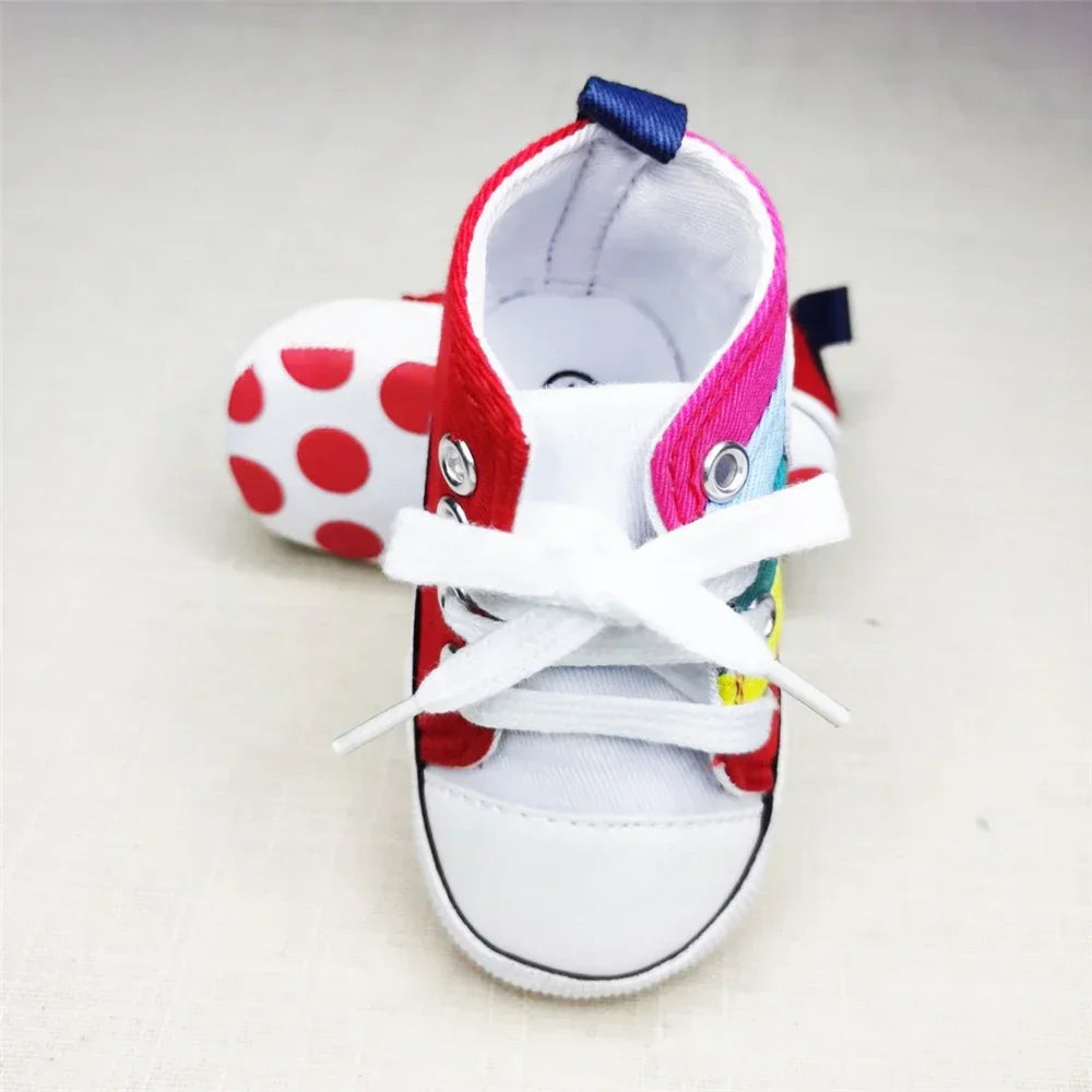 Baby Canvas Classic Sports Sneakers Newborn Baby Boys