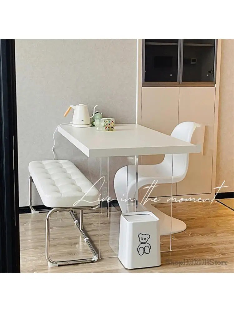 Bench Light Luxury Stainless Steel Household Sofa Bed